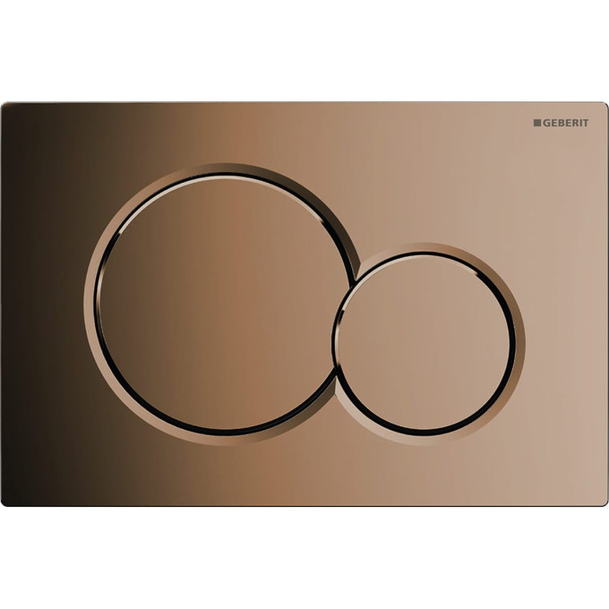 Смывная клавиша GEBERIT SIGMA 01 115,770.DT.5 гальванизированная латунь